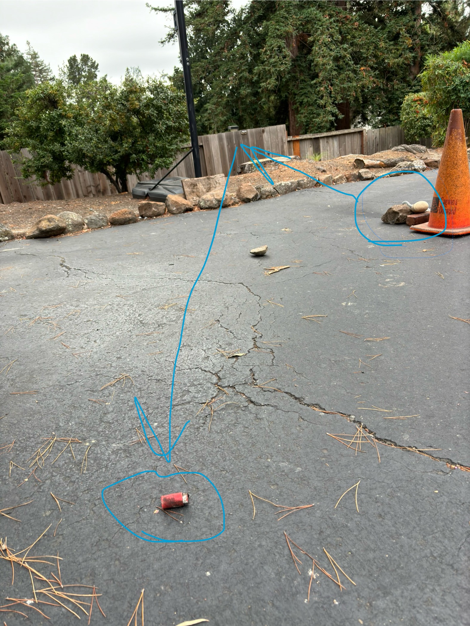 Nozzle flew far