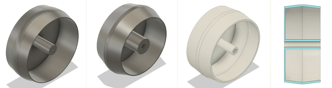 Front wheel iterations